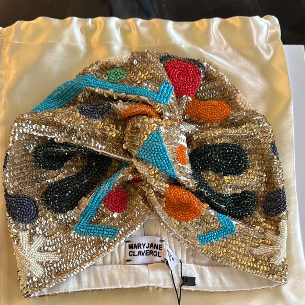 Mary Jane Claverol head turban - Picture 2 of 11